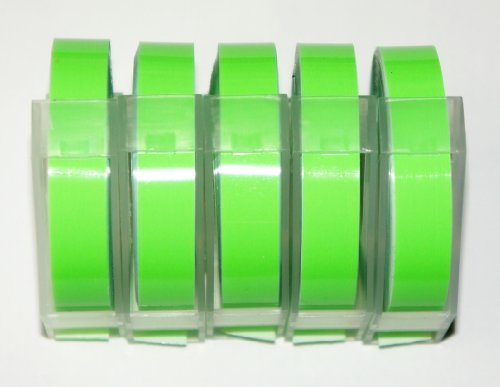 Hard PVC tape - Green